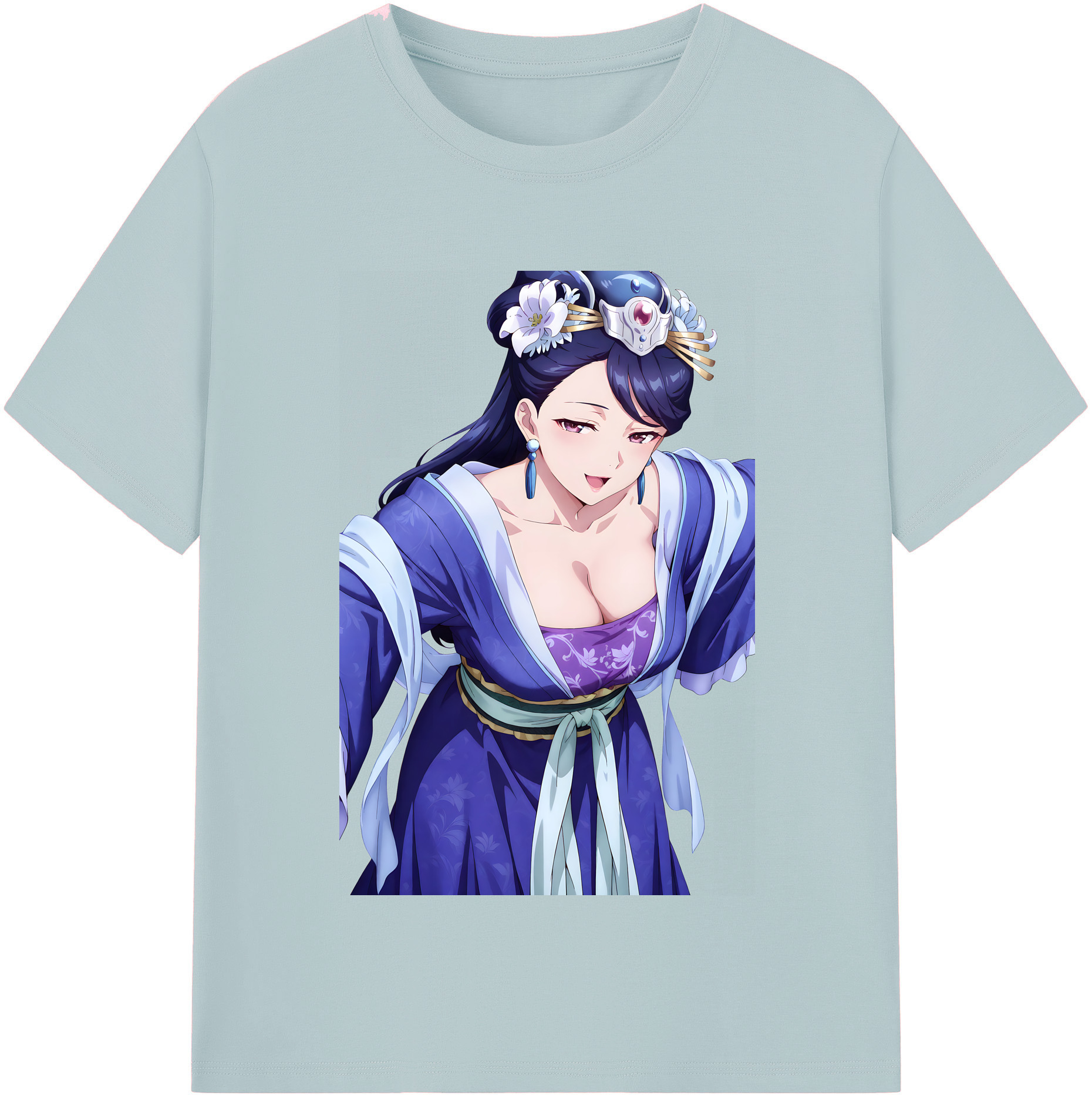 （画像用） 薬屋のひとりごと The Apothecary Diaries 綿100％半袖Tシャツ（フロントプリント）